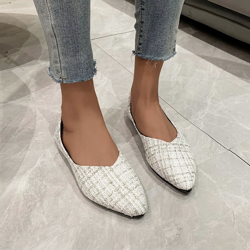 Women'S Fashion For Summer 2025 - รองเท้าผู้หญิงไซส์ใหญ่ รุ่นใหม่ ฤดูใบไม้ผลิ/ฤดูร้อน ปี 2025 หัวแหลม