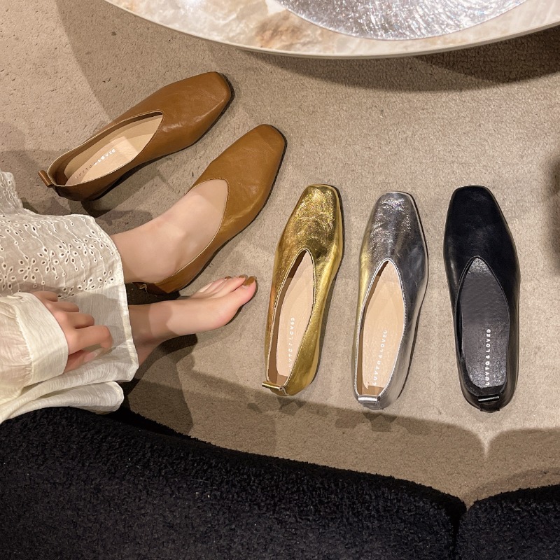 Women'S Fashion For Summer 2025 - รองเท้าผู้หญิงแฟชั่นสไตล์เกาหลี รุ่นใหม่ ฤดูใบไม้ร่วง ไซส์ใหญ่ หลากสี เพิ่มความสูง