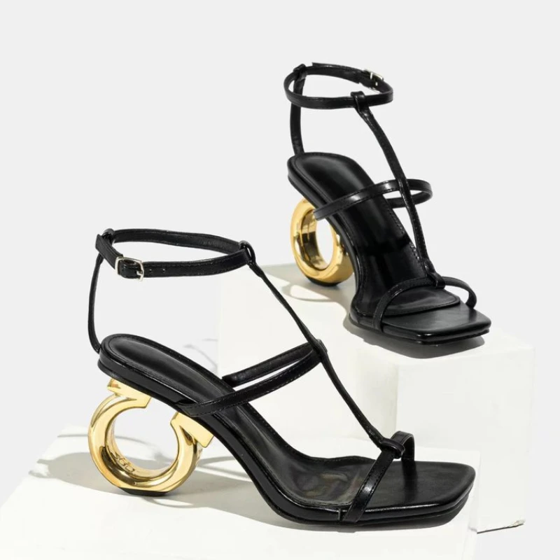 Women'S Fashion For Summer 2025 - รองเท้าส้นสูงแบบเปิดนิ้วเท้าสำหรับผู้หญิง คอลเลคชั่นใหม่ ฤดูร้อน ปี 2025 รองเท้าคุณภาพสูงสำหรับผู้หญิง