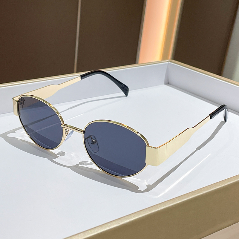 แว่นกันแดดทรงกลมโลหะสุดฮิตสำหร - Women'S Fashion Eyeglass Frames บทวิจารณ์และราคา