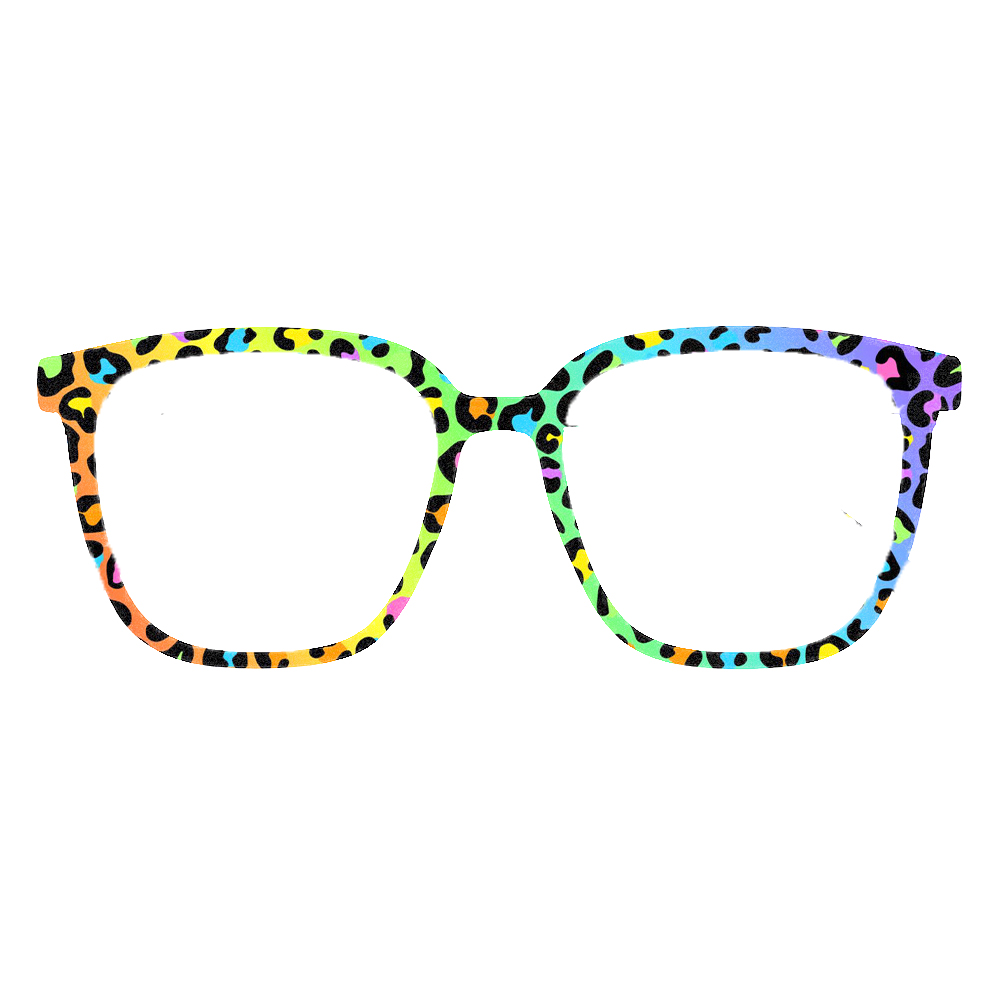 กรอบแว่นตาทรงสี่เหลี่ยมลายเสือ - Women'S Fashion Eyeglass Frames บทวิจารณ์และราคา