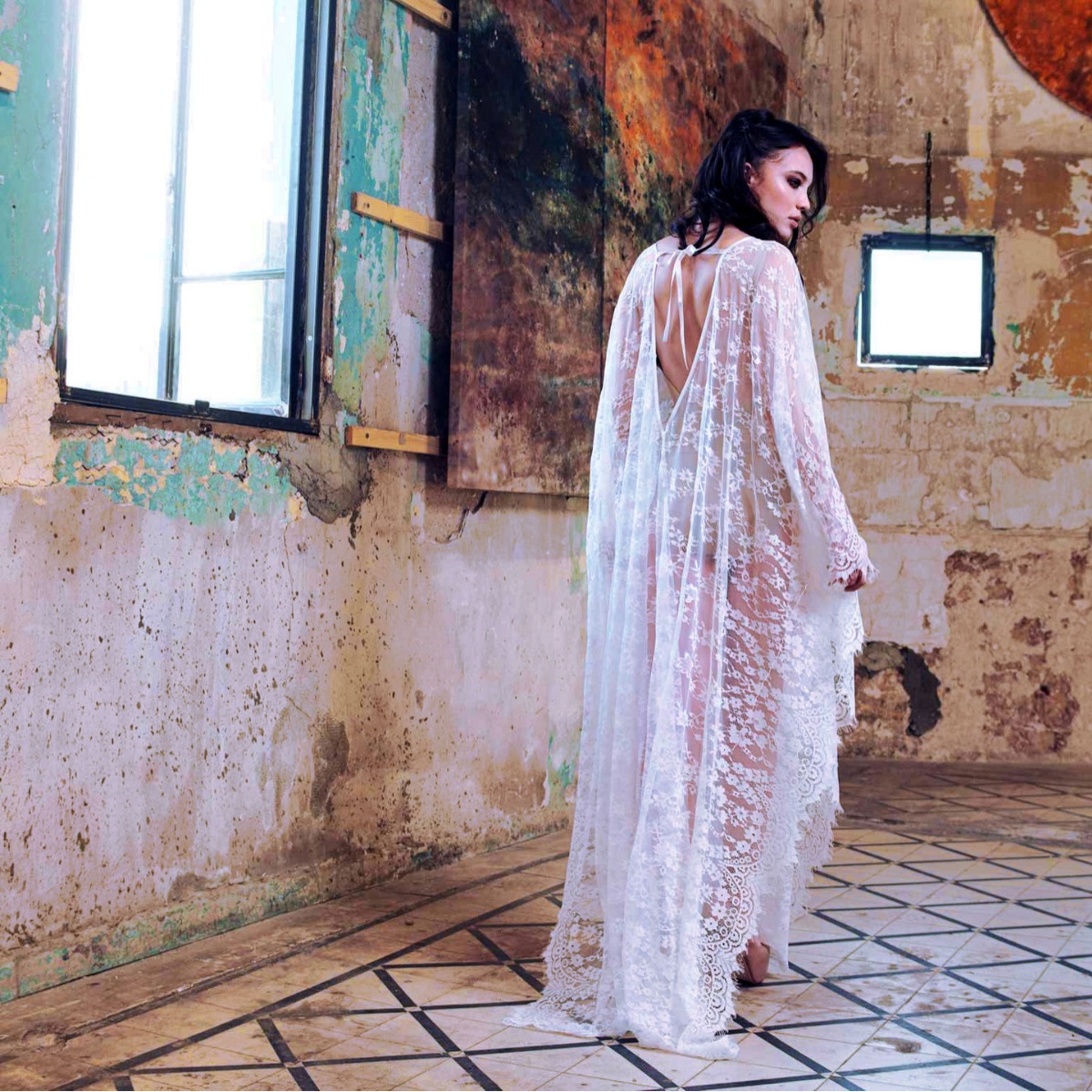 ชุดเดรสยาวลูกไม้หลวมๆ สำหรับผู - Women Fashion Photoshoot บทวิจารณ์และราคา