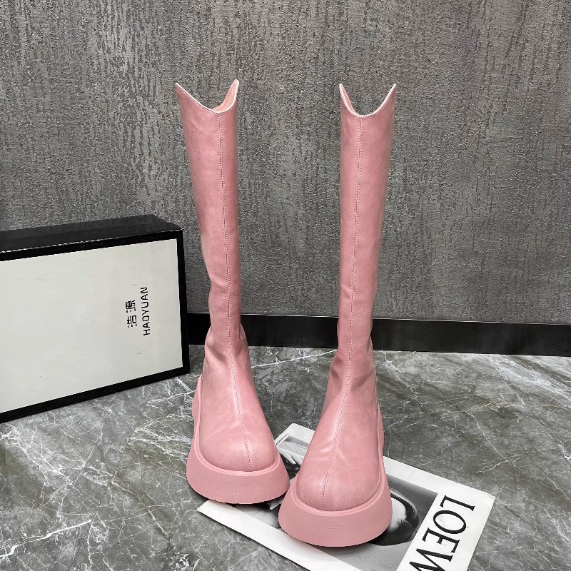 รองเท้าบูทผู้หญิงแบบเรียบง่าย  - Women'S Fashion Knee High Boots บทวิจารณ์และราคา