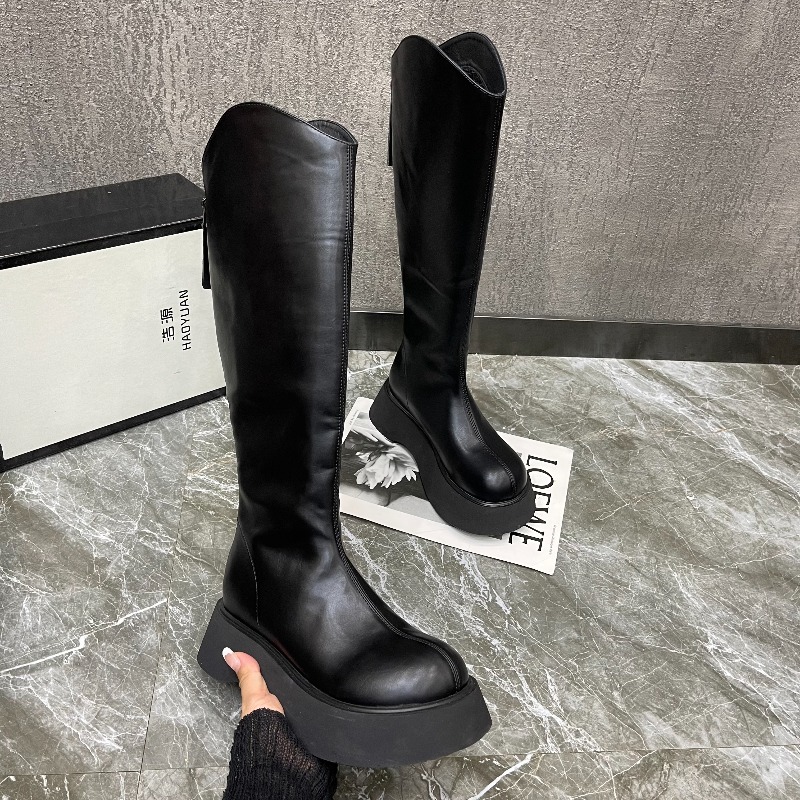 รองเท้าบูทผู้หญิงแบบเรียบง่าย  - Women'S Fashion Knee High Boots บทวิจารณ์และราคา