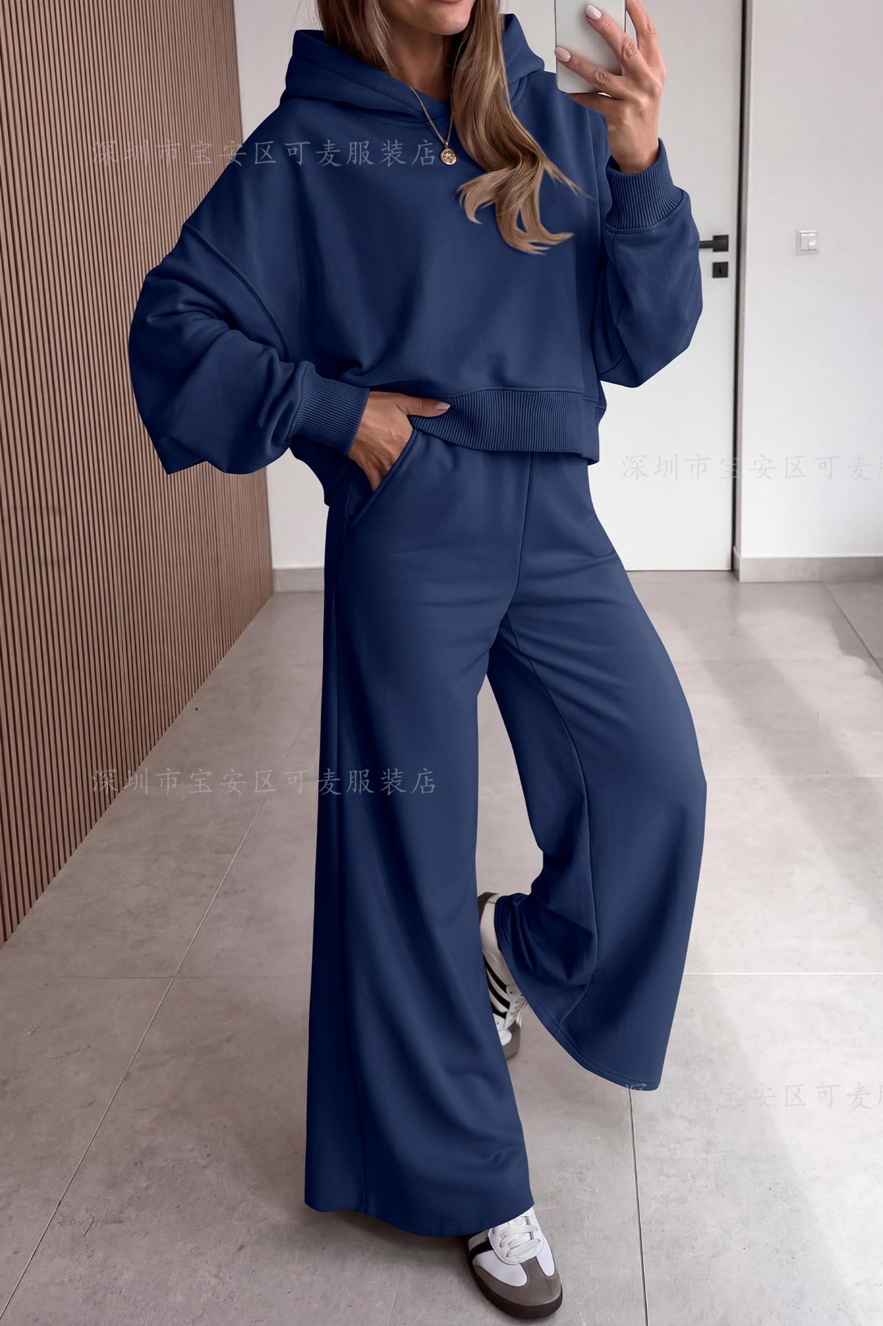 ชุดเซ็ตฤดูใบไม้ร่วงและฤดูหนาวป - Hoodie Women Oversized บทวิจารณ์และราคา