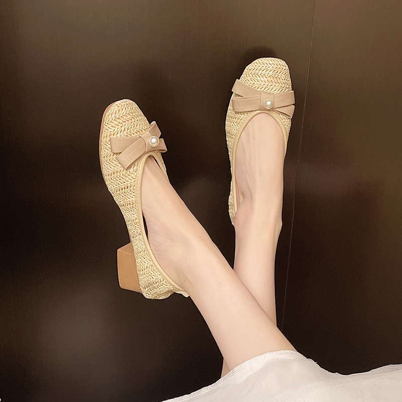 รองเท้าหนังหรูหรารองเท้าสําหรั - Women'S Fashion For Summer 2025 บทวิจารณ์และราคา