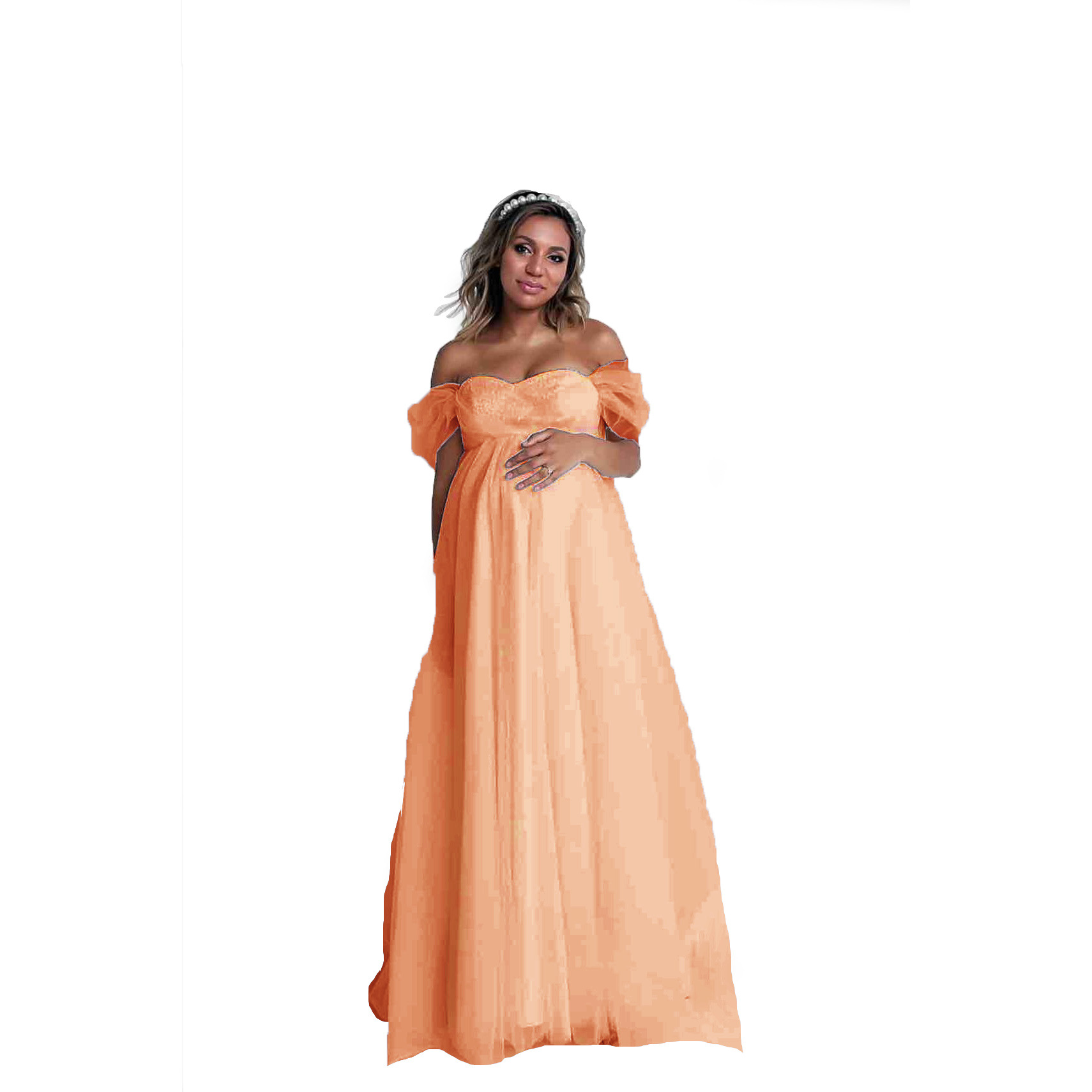 แฟชั่นหญิงตั้งครรภ์ชุดคลุมท้อง - Women Fashion Photoshoot บทวิจารณ์และราคา