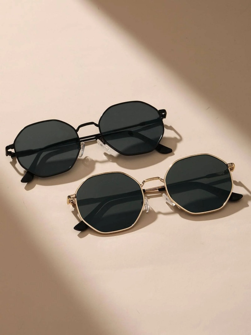 1/3 ชิ้นแว่นกันแดดกรอบโลหะทรงเ - Women'S Fashion Eyeglass Frames บทวิจารณ์และราคา