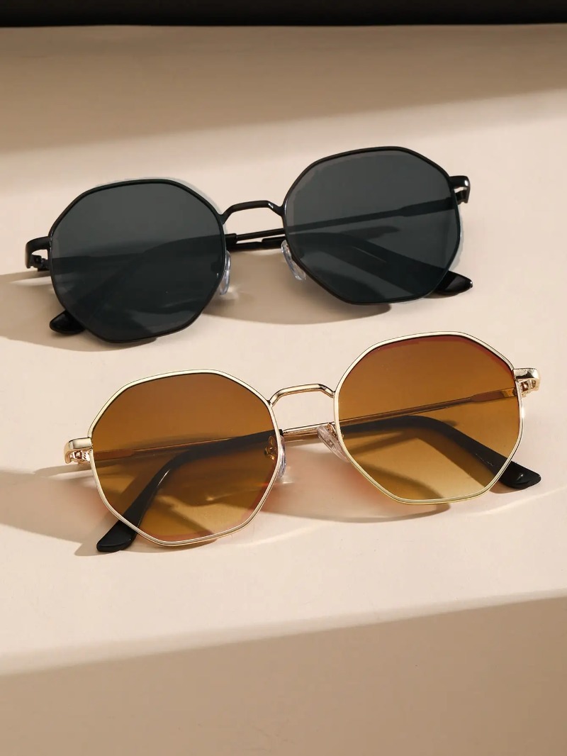 1/3 ชิ้นแว่นกันแดดกรอบโลหะทรงเ - Women'S Fashion Eyeglass Frames บทวิจารณ์และราคา