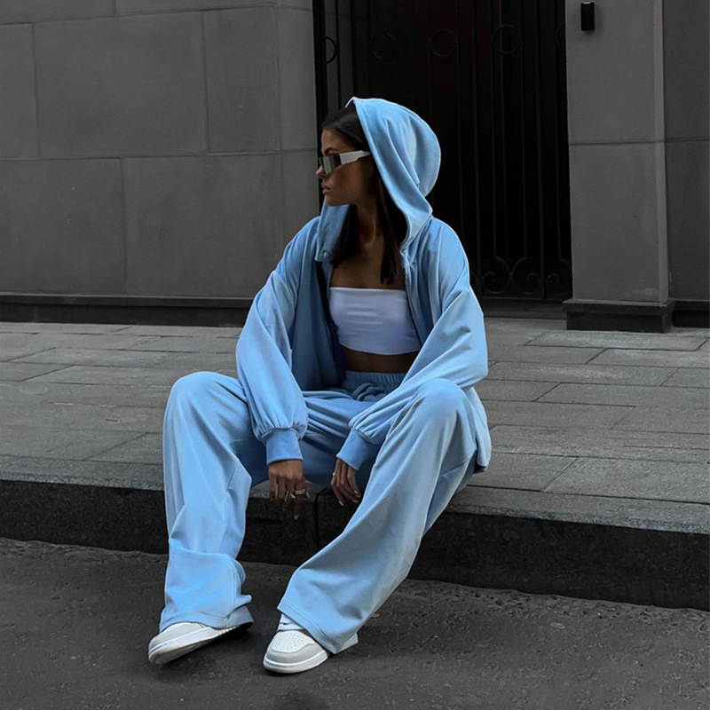 ชุดวอร์มผู้หญิงแบบสองชิ้นสำหรั - Hoodie Women Oversized บทวิจารณ์และราคา