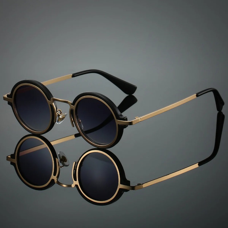 ใหม่แว่นกันแดดกรอบโลหะทรงกลมสำ - Women'S Fashion Eyeglass Frames บทวิจารณ์และราคา