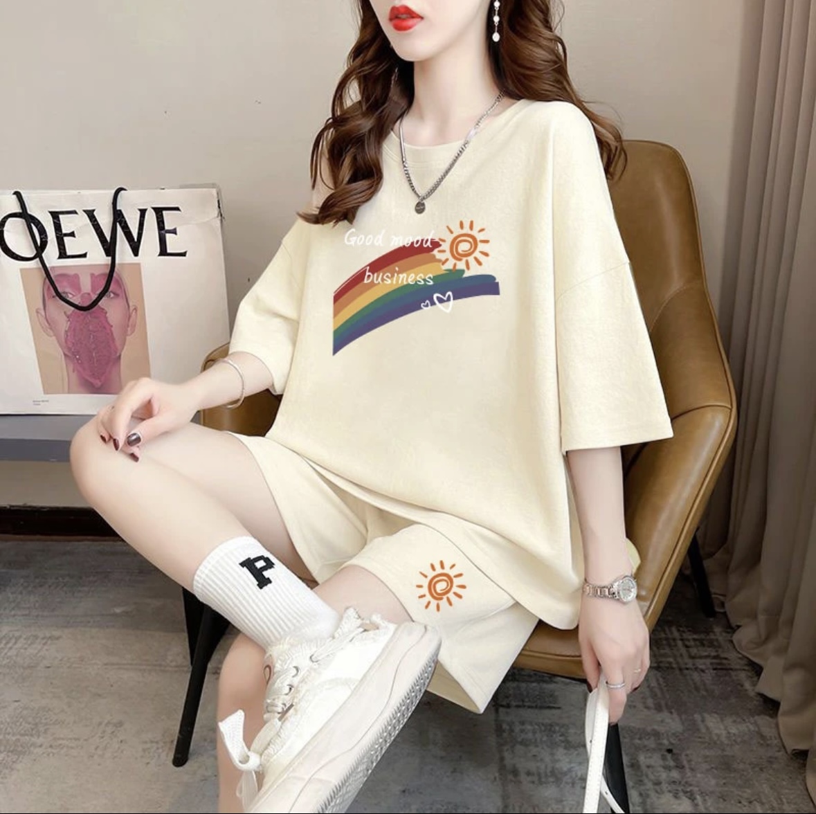 ชุดกางเกงขาสั้นแฟชั่นฤดูร้อนสำ - Women'S Fashion Tops บทวิจารณ์และราคา